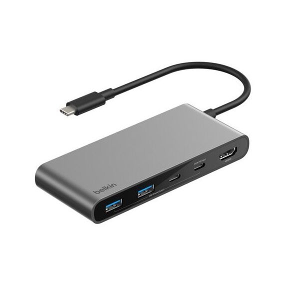 Belkin Connect USB Typ-C 5000 Mbit/s Grau