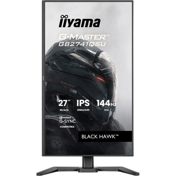 iiyama G-MASTER GB2741QSU-B1 Computerbildschirm 68,6 cm (27") 2560 x 1440 Pixel 4K Ultra HD LED Schwarz, 2 image