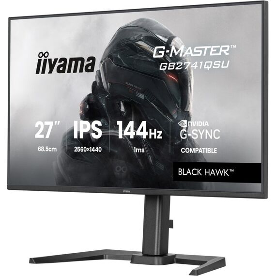 iiyama G-MASTER GB2741QSU-B1 Computerbildschirm 68,6 cm (27") 2560 x 1440 Pixel 4K Ultra HD LED Schwarz, 3 image
