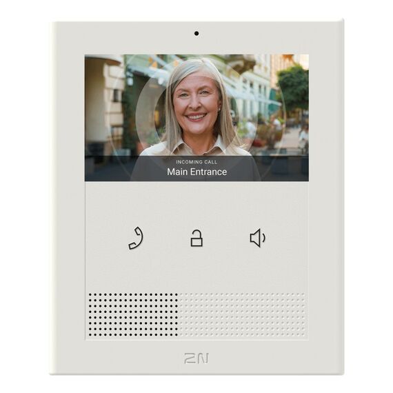 2N Clip 2wire-IP Video-Zugangssystem 10,9 cm (4.3") Weiß