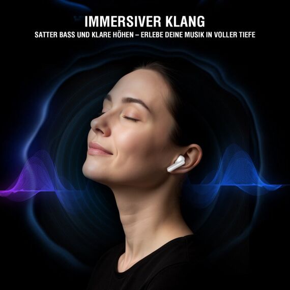 4smarts SkyBuds Pro ANC Kopfhörer True Wireless Stereo (TWS) im Ohr Anrufe/Musik/Sport/Alltag Bluetooth Schwarz, Farbe: Schwarz, 4 image