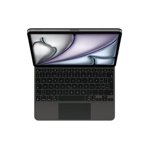 Apple Magic Keyboard QWERTZ Schweiz Schwarz, Farbe: Schwarz
