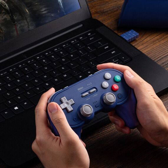 8Bitdo Pro 3 Bluetooth Violett Bluetooth/RF/USB Gamepad Analog / Digital Android, MAC, Nintendo Switch, Nintendo Switch 2, PC, 8 image