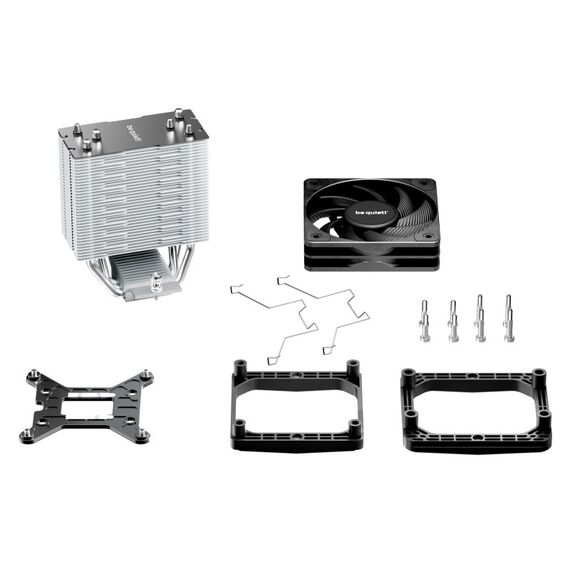 be quiet! Pure Rock Slim 3 Prozessor Luftkühlung 10 cm Silber 1 Stück(e), 6 image