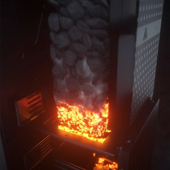 Masterbuilt Gravity Series 600 Grill Kochstation Holzkohle Schwarz, 5 image