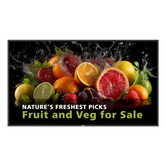 Philips 5000 series 65BDL5050D/00 Signage-Display 165,1 cm (65") LCD WLAN 600 cd/m² Full HD Schwarz Eingebauter Prozessor Android, 3 image