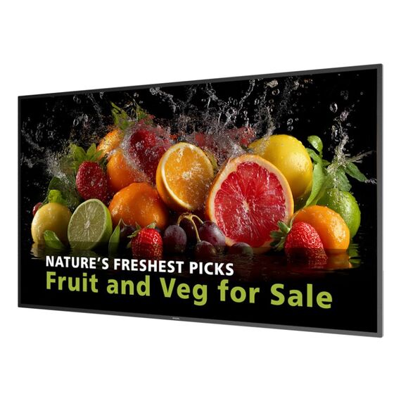 Philips 5000 series 98BDL5050D/00 Signage-Display 2,49 m (98") LCD WLAN 600 cd/m² Full HD Schwarz Eingebauter Prozessor Android