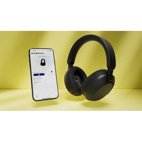 Philips TAH8000E Kopfhörer Verkabelt & Kabellos Kopfband Anrufe/Musik USB Typ-C Bluetooth Schwarz, 8 image