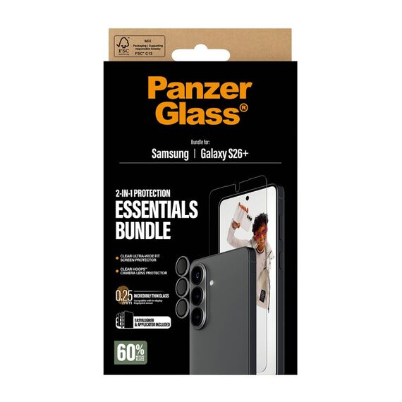 PanzerGlass ® 2-in-1 Hoops® Set Samsung Galaxy S26+ | Ultra-Wide Fit, 3 image