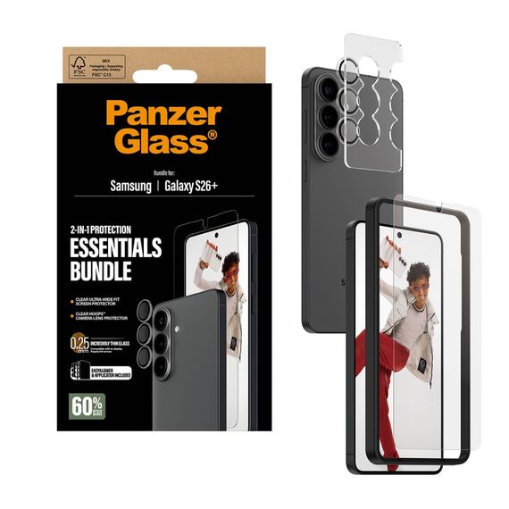 PanzerGlass ® 2-in-1 Hoops® Set Samsung Galaxy S26+ | Ultra-Wide Fit, 5 image