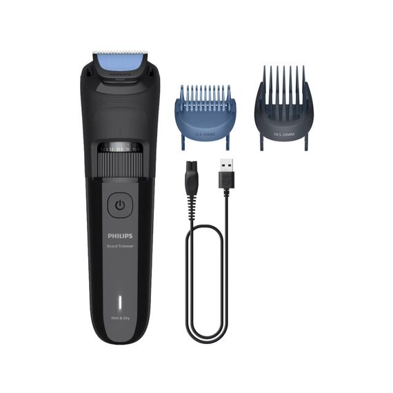 Philips Beard Trimmer 3000 Series BT3620/15 Bartpflege mit abgerundeten Klingen