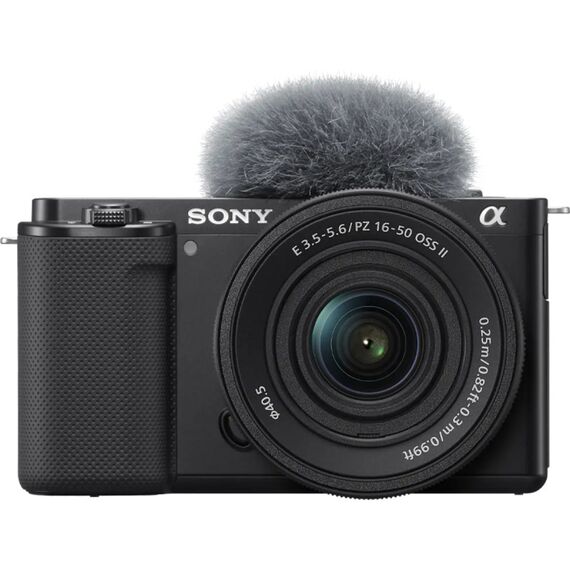 Sony ZV-E10 + E PZ 16-50mm F3.5-5.6 OSS II MILC 24,2 MP CMOS 6000 x 4000 Pixel Schwarz