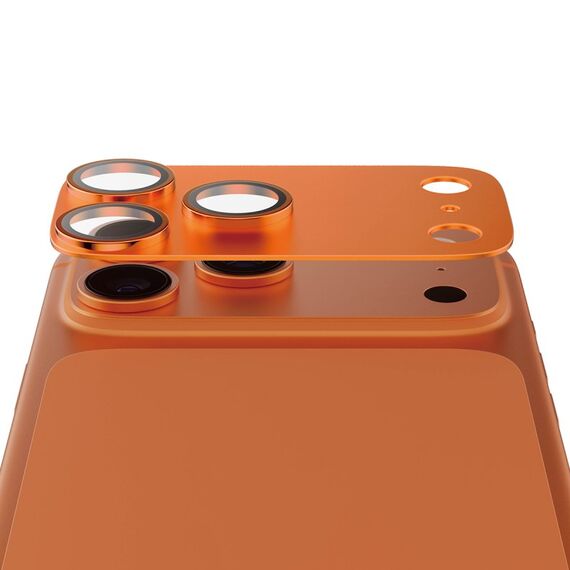 PanzerGlass ® Fender Kameraschutz Cosmic Orange iPhone 17 Pro Max, Farbe: Orange