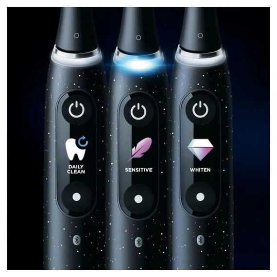 Oral-B iO Series 10 Erwachsener Rotierende-vibrierende Zahnbürste Schwarz, 5 image