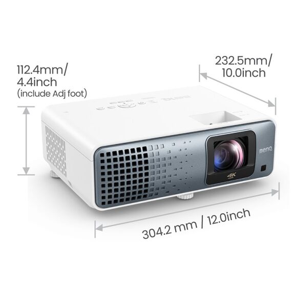 BenQ TK710STi Short-Throw-Projektor 3200 ANSI Lumen DLP UHD 4K (3840x2160) 3D Schwarz, Weiß, 4 image