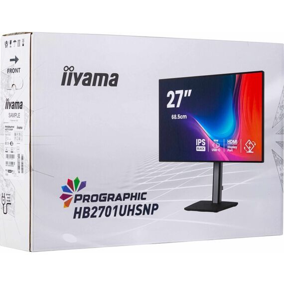 iiyama PROGRAPHIC HB2701UHSNP-B1 Computerbildschirm 68,6 cm (27") 3840 x 2160 Pixel 4K Ultra HD LCD Schwarz, 13 image