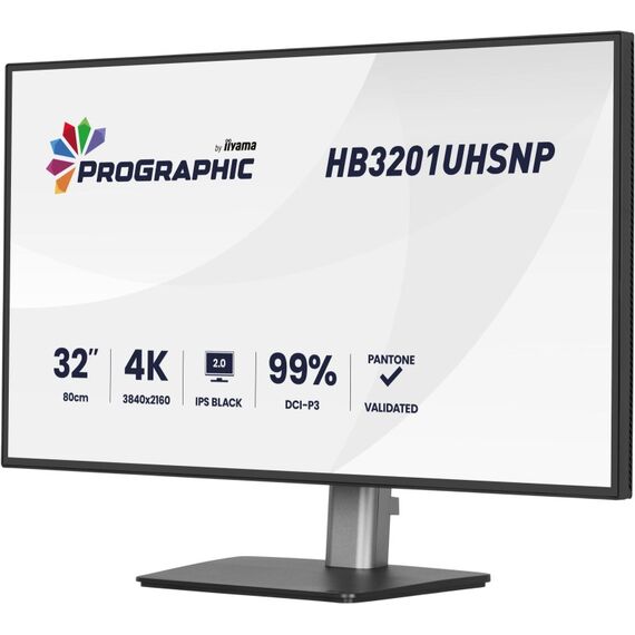iiyama ProGraphic HB3201UHSNP-B1 Computerbildschirm 80 cm (31.5") 3840 x 2160 Pixel 4K Ultra HD Schwarz, 4 image