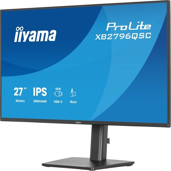 iiyama ProLite XB2796QSC-B1 Computerbildschirm 68,6 cm (27") 2560 x 1440 Pixel Quad HD LED Schwarz, 3 image