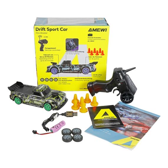 Amewi 21129 ferngesteuerte (RC) modell Drift-Car Elektromotor 1:24, 2 image