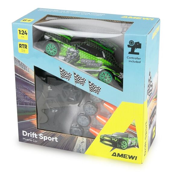 Amewi 21132 ferngesteuerte (RC) modell Drift-Car Elektromotor 1:24, 7 image