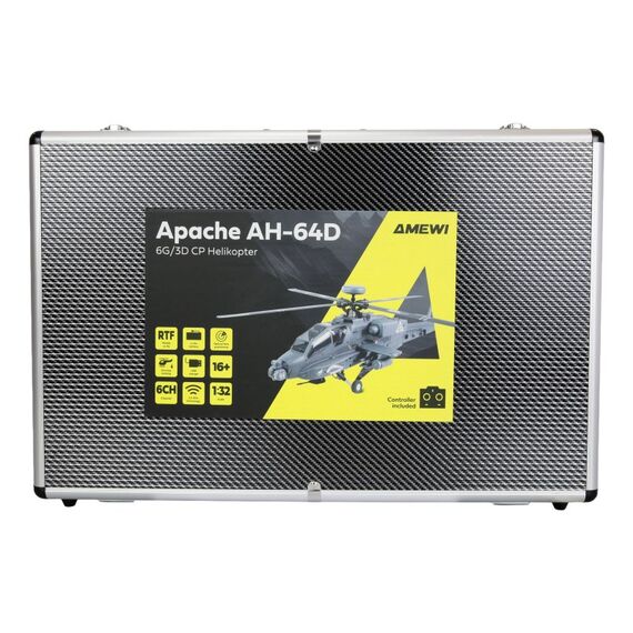 Amewi Apache AH-64D ferngesteuerte (RC) modell Helikopter Elektromotor 1:32, 10 image