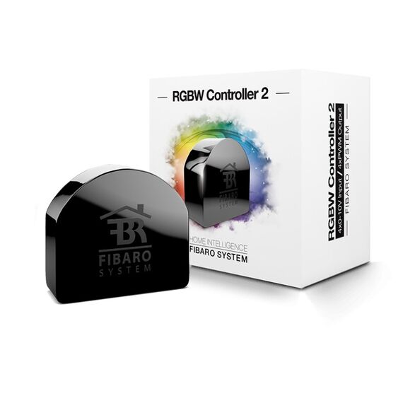 Fibaro RGBW Controller 2 Kabellos Schwarz