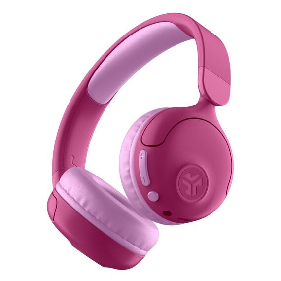 JLab JBuddies Pop Kopfhörer Verkabelt & Kabellos Kopfband Anrufe/Musik USB Typ-C Bluetooth Pink