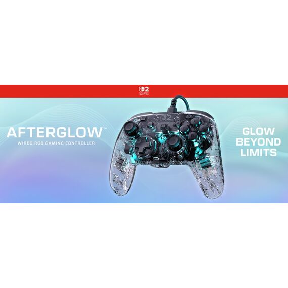 Turtle Beach Afterglow Transparent Kabelgebundener RGB-Gaming-Controller Offiziell lizenziert für Nintendo Switch 2, 9 image