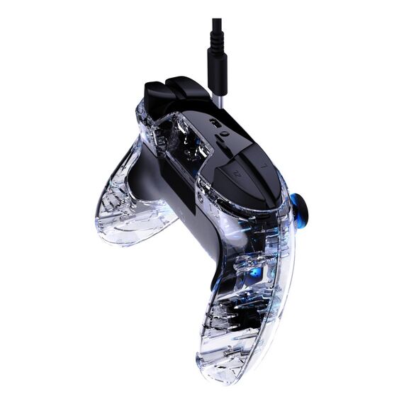 Turtle Beach Afterglow Transparent Kabelloser RGB-Gaming-Controller offiziell lizenziert für Nintendo Switch 2, 3 image