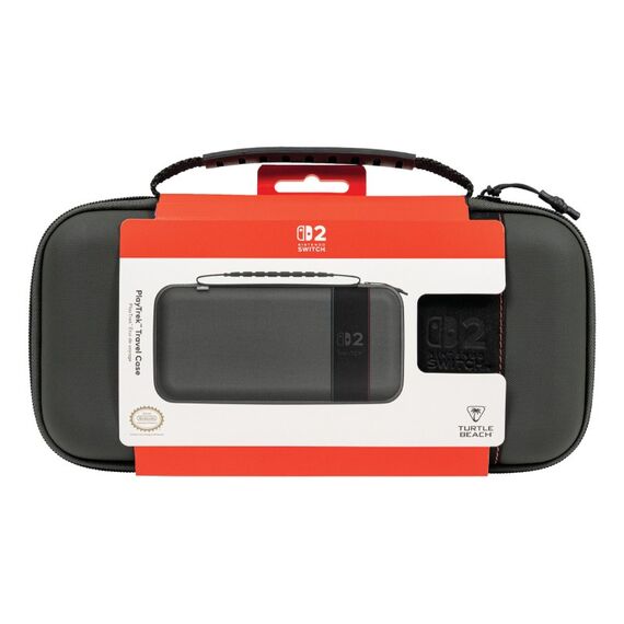 Turtle Beach PlayTrek Etui Offiziell von Nintendo lizenzierte Reiseetui zum Schutz deiner Nintendo Switch 2, Antrazitschwarz, Farbe: Schwarz, Anthrazit, 5 image