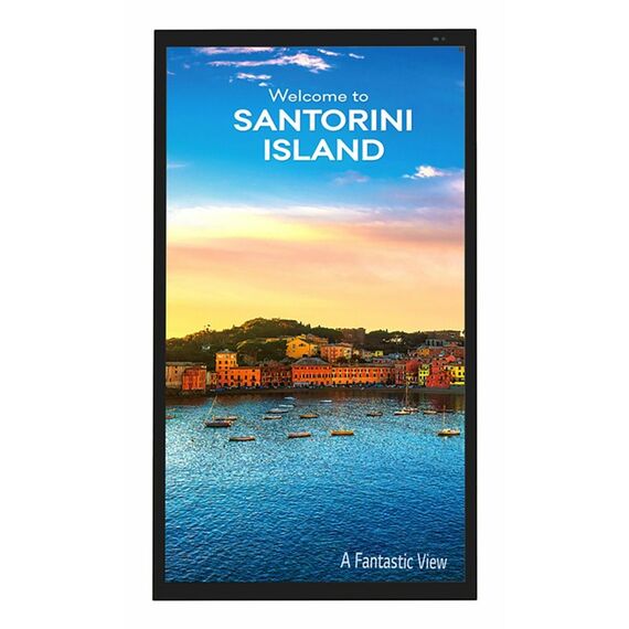 Peerless EWP-49XE4F Halterung für Schilderdisplays 124,5 cm (49") Schwarz