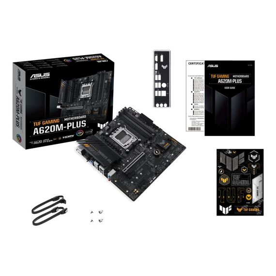 ASUS TUF GAMING A620M-PLUS AMD A620 Sockel AM5 micro ATX, 4 image