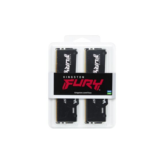 Kingston Technology FURY Beast 128 GB 5600 MT/s DDR5 CL40 DIMM (4er-Kit) RGB XMP, 3 image