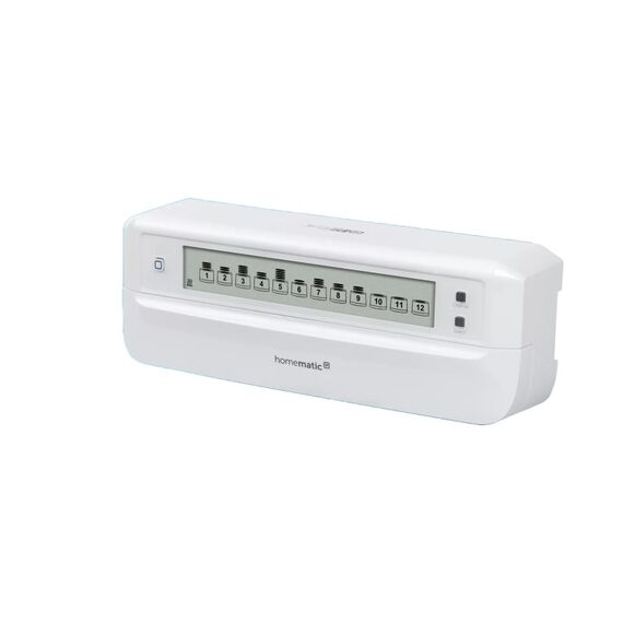Homematic IP Fussbodenheizungsaktor 12-fach, motorisch, 230V AC / 24 V DC