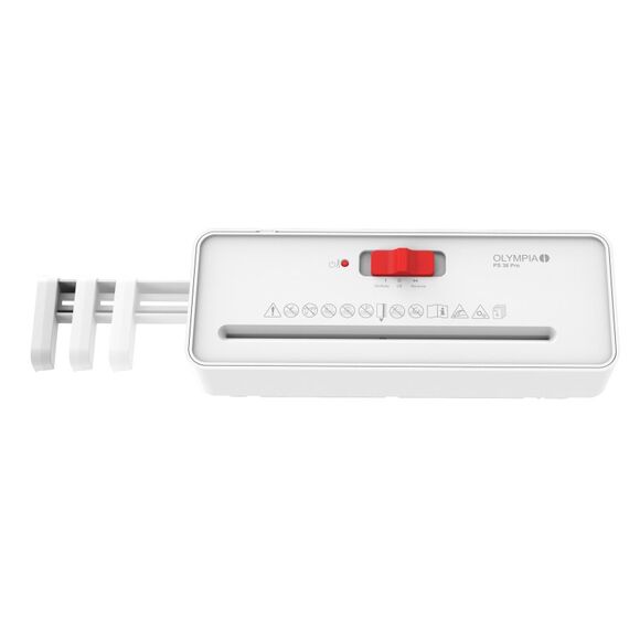 Olympia PS 36 Pro Aktenvernichter Streifenzerkleinerung 72 dB Weiß, 2 image