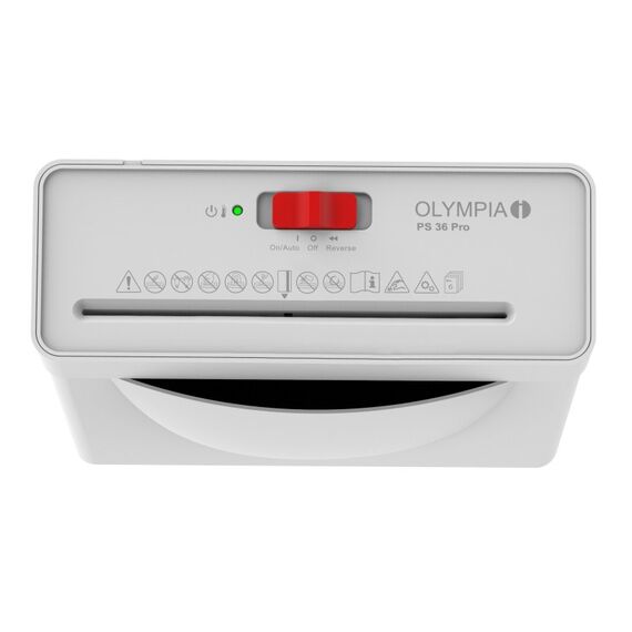 Olympia PS 36 Pro Aktenvernichter Streifenzerkleinerung 72 dB Weiß, 3 image
