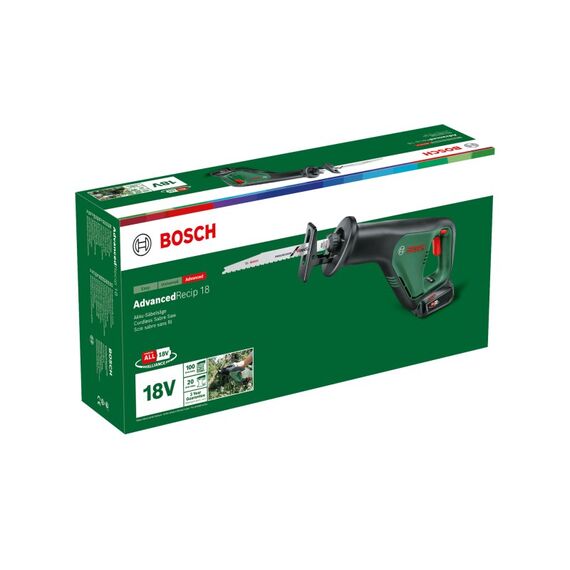 Bosch AdvancedRecip 18 300 SPM Schwarz, Grün, 2 image