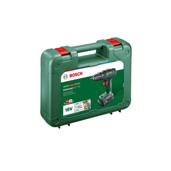 Bosch UniversalDrill 18V 1450 RPM Ohne Schlüssel 1,2 kg Schwarz, Grün, 2 image