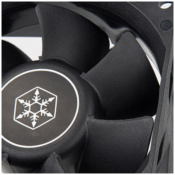 Silverstone FN80 Computergehäuse Ventilator 8 cm Schwarz 1 Stück(e), 5 image