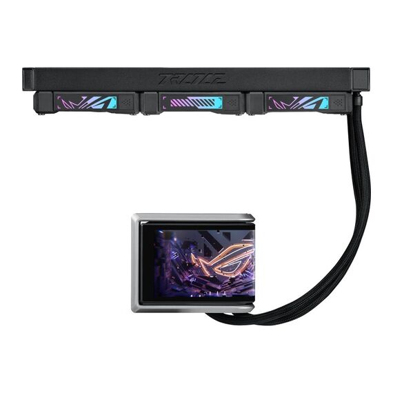 ASUS ROG RYUO IV 360 ARGB Prozessor All-in-One-Flüssigkeitskühler 12 cm Schwarz, Farbe: Schwarz, 5 image