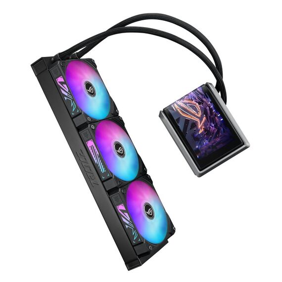 ASUS ROG RYUO IV 360 ARGB Prozessor All-in-One-Flüssigkeitskühler 12 cm Schwarz, Farbe: Schwarz, 6 image
