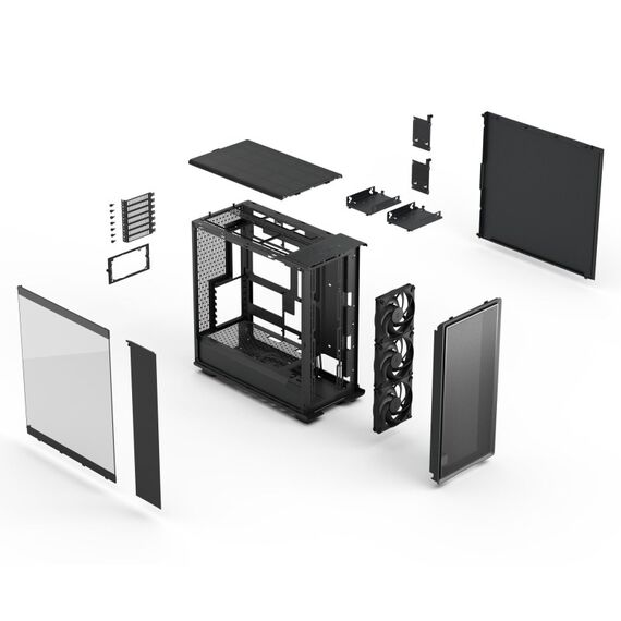 Fractal Design Epoch XL Tower Schwarz, Farbe: Schwarz, 4 image