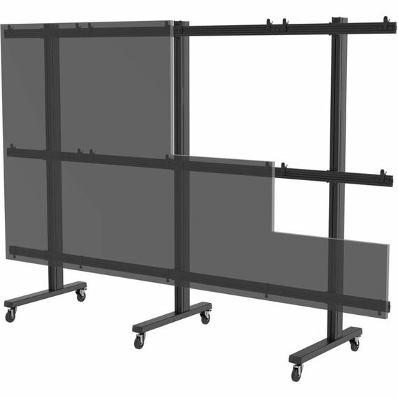 Peerless LEDMTL-2X2 Halterung für Schilderdisplays 139,7 cm (55") Schwarz