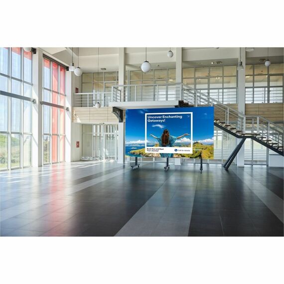 Peerless LEDMTL-2X2 Halterung für Schilderdisplays 139,7 cm (55") Schwarz, 2 image