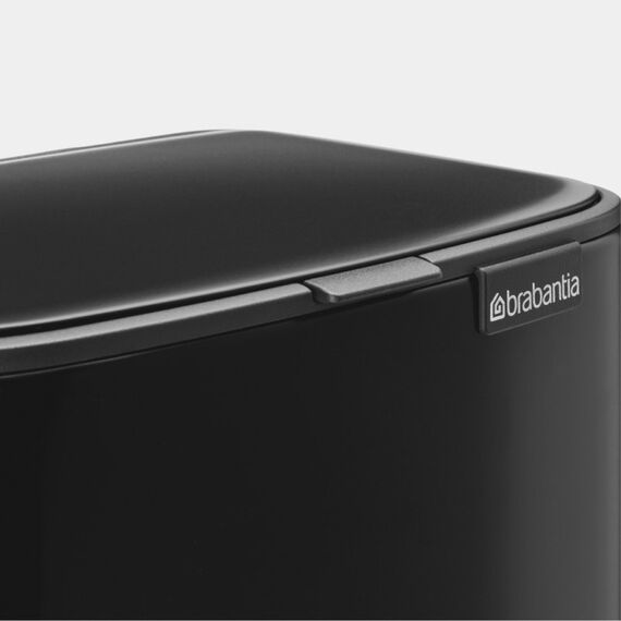 Brabantia Bo 7 l Rechteckig Stahl Schwarz, Farbe: Schwarz, 4 image