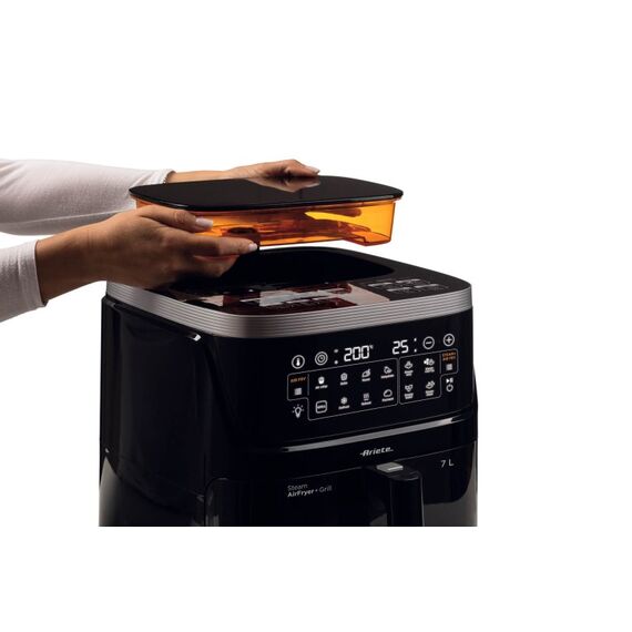 Ariete 4636/00 Einzelbild 7 l Eigenständig 1700 W Heißluftfritteuse Schwarz, 6 image
