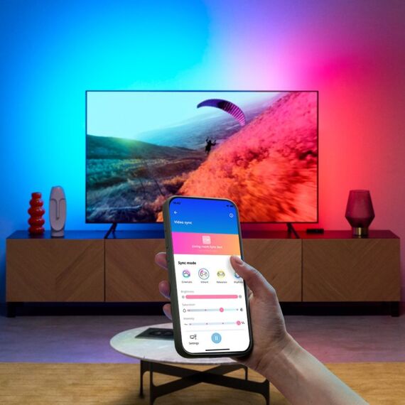 WiZ 929004667901 LED Strip TV-Leuchtband 3400 mm, 3 image