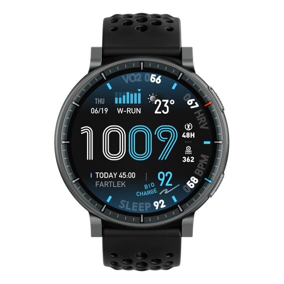 Amazfit Active Max 3,81 cm (1.5") AMOLED Digital 480 x 480 Pixel Touchscreen Schwarz, 2 image
