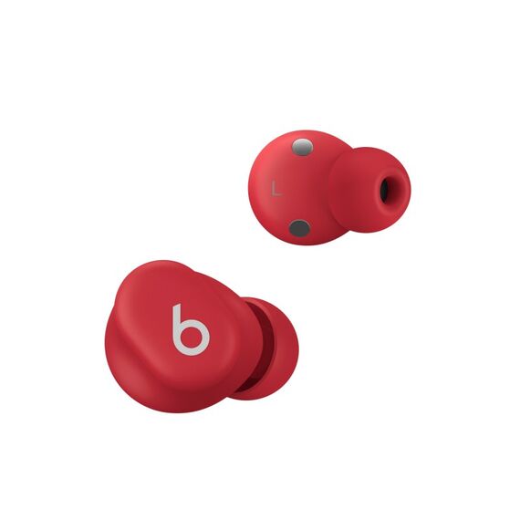 Apple Beats Solo Buds – Komplett kabellose In-Ear Kopfhörer – Transparent-Rot, Farbe: Rot, Transparent, 3 image
