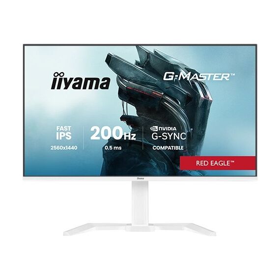 iiyama G-MASTER GB2771QSU-W1 Computerbildschirm 68,6 cm (27") 2560 x 1440 Pixel Wide Quad HD LCD Weiß
